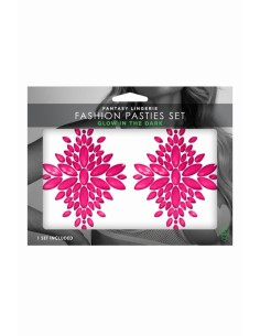 Cache-tétons rose phosphorescent - Glow 2