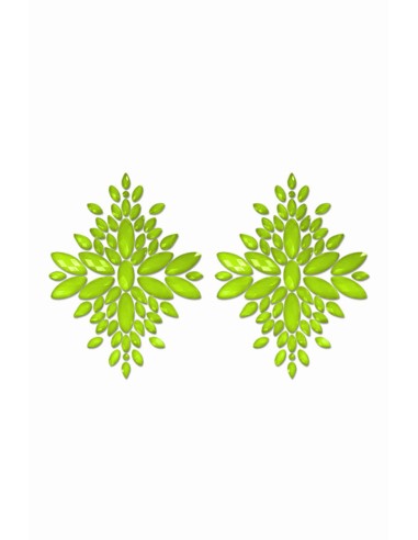 Cache-tétons vert phosphorescent - Glow