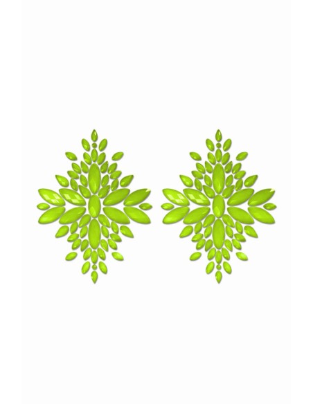Cache-tétons vert phosphorescent - Glow