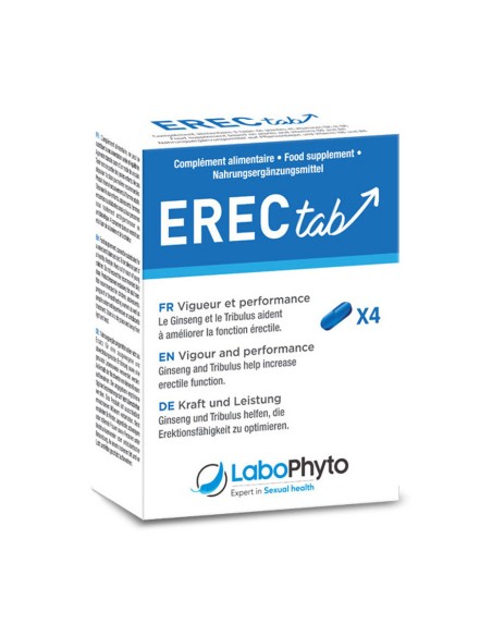 Erectab (4 comprimés) - Stimulant sexuel 