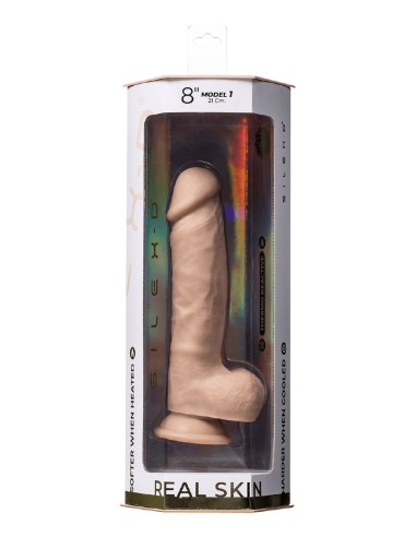 Gode Real Skin Model 1 flesh 21 cm - SilexD