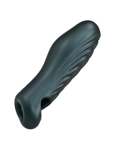 Gaine de pénis 3 en 1 Ryzer Pine Grey - Man Wan