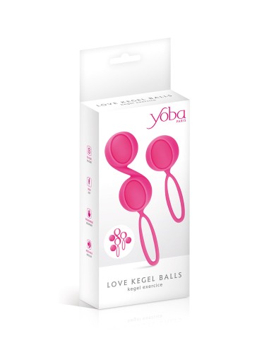 Kit 2 boules de Geisha Yoba - rose