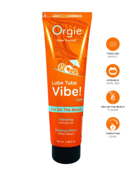 Lubrifiant Lube Tube Vibe (Low) Sex On The Beach 100ml