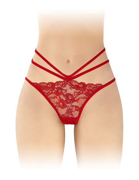 Culotte ouverte  Nadia - rouge