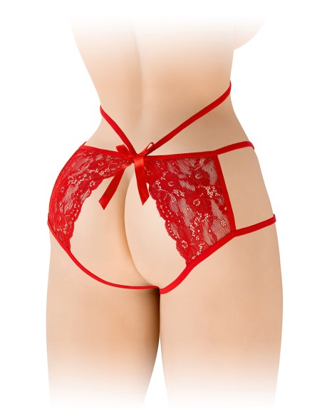 Culotte ouverte  Nadia - rouge