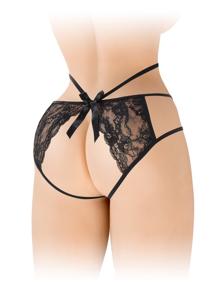 Culotte ouverte  Nadia - noir