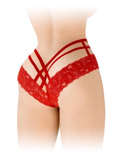 Tanga ouvert Anne - rouge 2