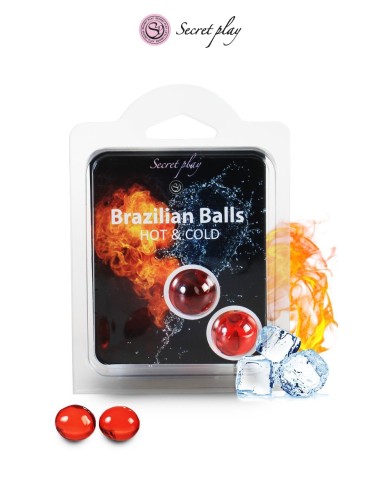 2 Brazillian balls effet chaud & froid