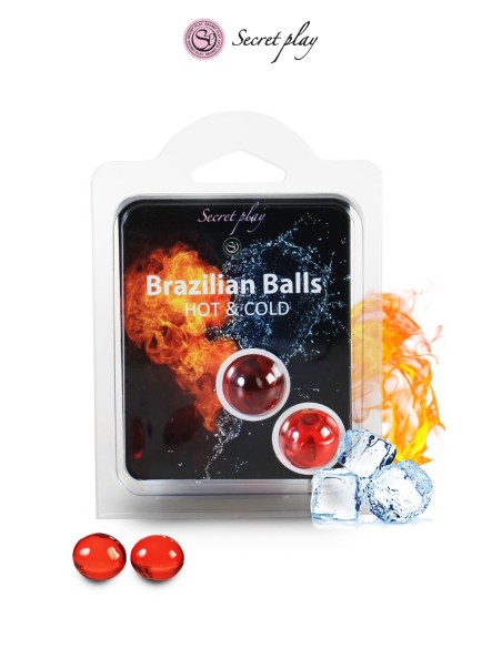 2 Brazillian balls effet chaud & froid