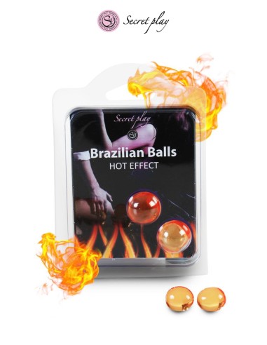 2 Brazilian Balls effet chaleur 