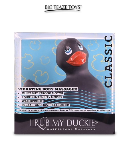 Canard vibrant Duckie 2.0 Classic - noir