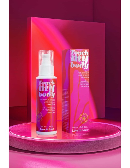 Fluide massage & lubrifiant - ylang-ylang