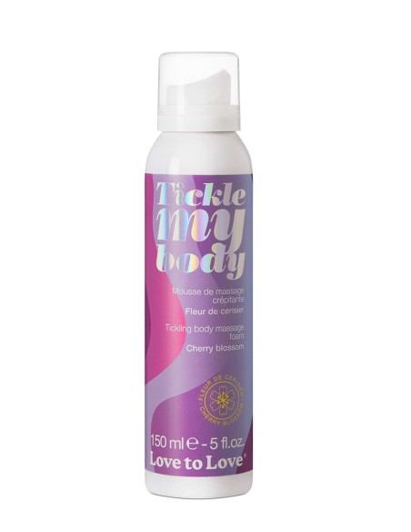 Mousse massage crépitante -  cerisier