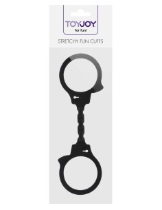 Menottes silicone stretchy - noir 2