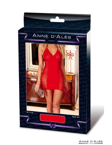Robe rouge Dernier Tango - Anne d'Alès