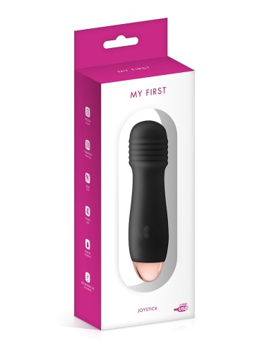 Vibromasseur rechargeable Joystick noir - My First