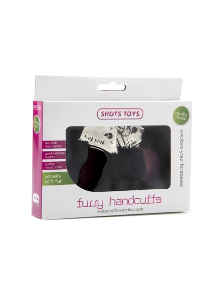 Menottes fourrure Shots - noir