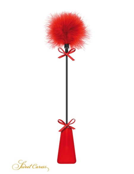 Tapette à pompon rouge - Sweet Caress