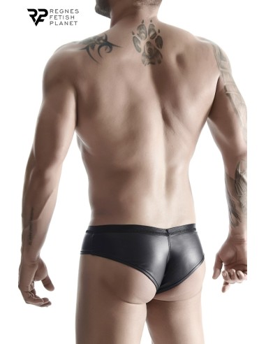 Slip noir wetlook - Regnes
