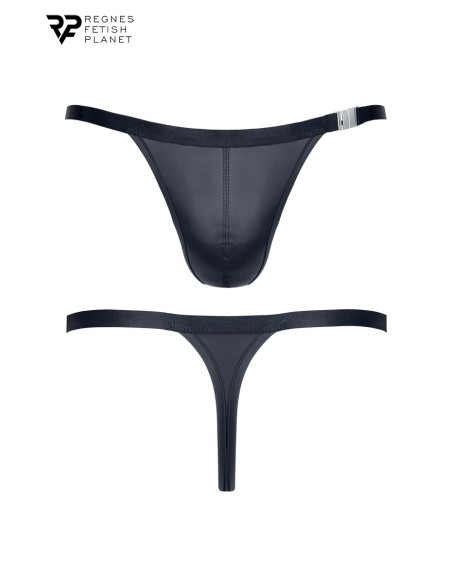 String noir wetlook - Regnes