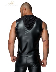 Veste à capuche sans manches H062 2