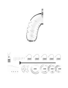 Cage de chasteté 10cm avec sonde urétrale - ManCage 16 2