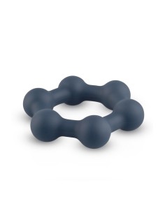 Cockring Hexagonal avec billes en acier - Boners 2