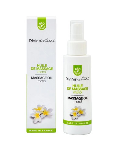 Huile de massage BIO Monoï