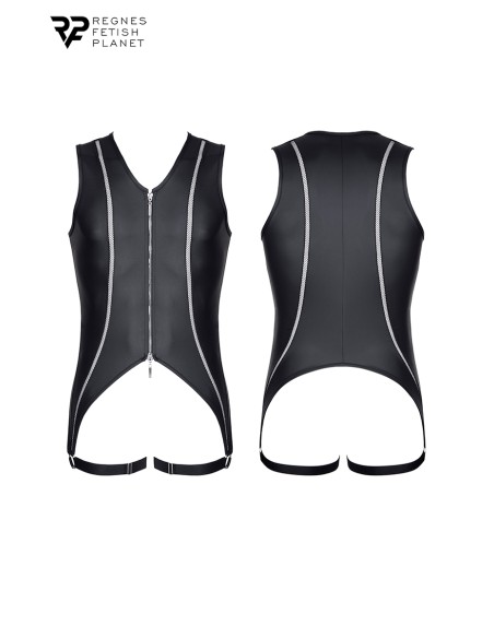 Body ouvert à zip - Regnes
