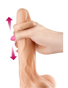 Gode ultra-réaliste 21 cm - Real Brad 2