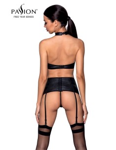 Ensemble sexy faux cuir Nancy - Passion 2