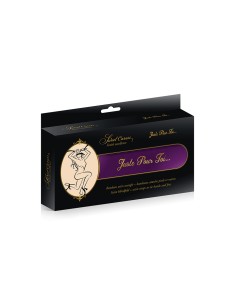 5 liens satin pourpre - Sweet Caress 2
