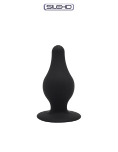 Plug anal The Original Model 2 noir 6,4 cm - SilexD
