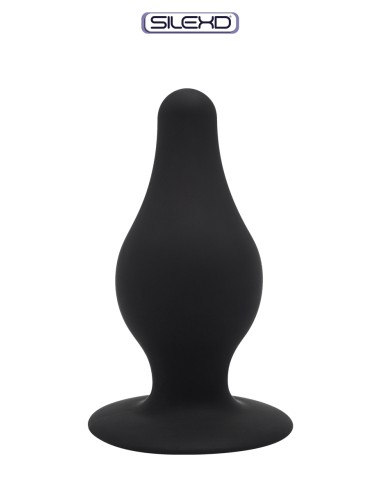 Plug anal The Original Model 2 noir 10,2 cm - SilexD