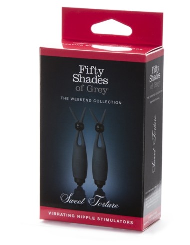 Pinces à tétons vibrantes Sweet Torture - Fifty Shades of Grey