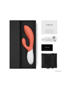 Vibro Rabbit Ina 3 Coral Red - Lelo 2