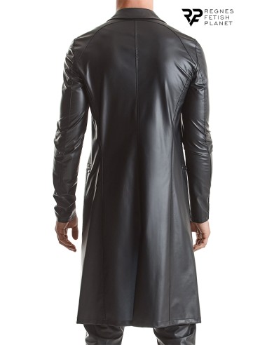 Manteau long wetlook Sergio - Regnes