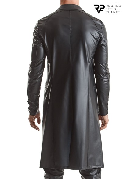 Manteau long wetlook Sergio - Regnes