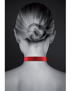 Collier rouge cadenas coeur - Bijoux Pour Toi 2
