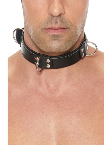 Collier Bondage Deluxe noir - Ouch!