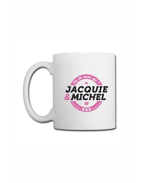 Mug blanc J&M - logo rond