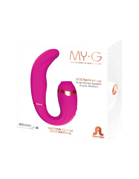 Double stimulateur My-G rose - Adrien Lastic