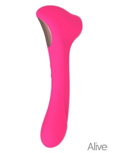 Double stimulateur Quiver rose 2
