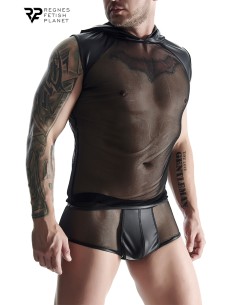T-shirt à capuche en mesh - Regnes 2
