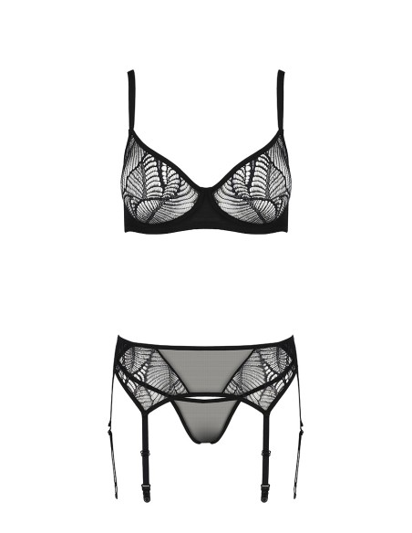 Ensemble à jarretelles Leafa - Passion ECO Collection