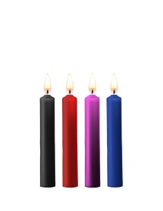 4 bougies SM colorées - Ouch!