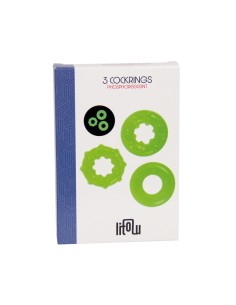 3 cockrings phosphorescents - Litolu 2