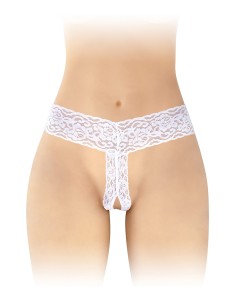 String ouvert Anita blanc - Fashion Secret