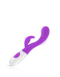 Vibromasseur Rabbit Leola violet - Yoba 2